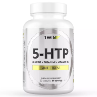 Комплекс 5-HTP с глицином, L-теанином и витаминами группы B, 60 капсул