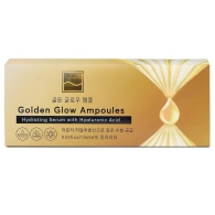 Увлажняющая сыворотка с гиалуроновой кислотой Golden Glow Ampoules, 10 ампул х 1,5 мл