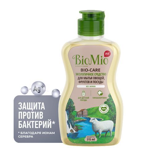 БИО МИО Ср-во д/мытья посуды (в том числе детской) Концентрат. Б/ЗАПАХА 315 мл БИО МИО Ср-во д/мытья посуды (в том числе детской) Концентрат. Б/ЗАПАХА 315 мл