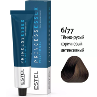 Крем-краска для волос Princess Essex, 6/77 Темно-русый коричневый интенсивный/мускатный орех, 60 мл