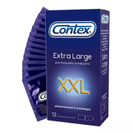 Презервативы Extra Large увеличенного размера, 12 шт
