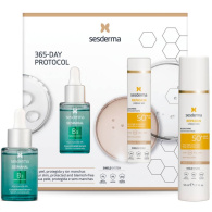Набор для лица «365 дней»: сыворотка Sesmahal B3 30 мл + солнцезащитный крем Repaskin Urban 365 SPF50+ 50 мл