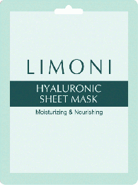 Limoni Express Skin Care Sheet Mask With Hyaluronic Acid - Маска для лица с гиалуроновой кислотой, 20 гр Limoni Express Skin Care Sheet Mask With Hyaluronic Acid - Маска для лица с гиалуроновой кислотой, 20 гр