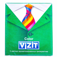 Презервативы цветные ароматизированные 3 шт