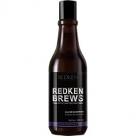 Redken Brews Silver Shampoo - Шампунь для нейтрализации желтизны седых и осветленных волос, 300 мл Redken Brews Silver Shampoo - Шампунь для нейтрализации желтизны седых и осветленных волос, 300 мл