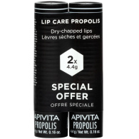 Уход для сухих и потрескавшихся губ “Прополис”, 2 х 4,4 г