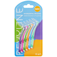 Набор межзубных ершиков Mix, 6 шт