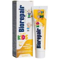 Детская зубная паста Kids с экстрактом банана 0-6 лет RDA 14,7, 50 мл