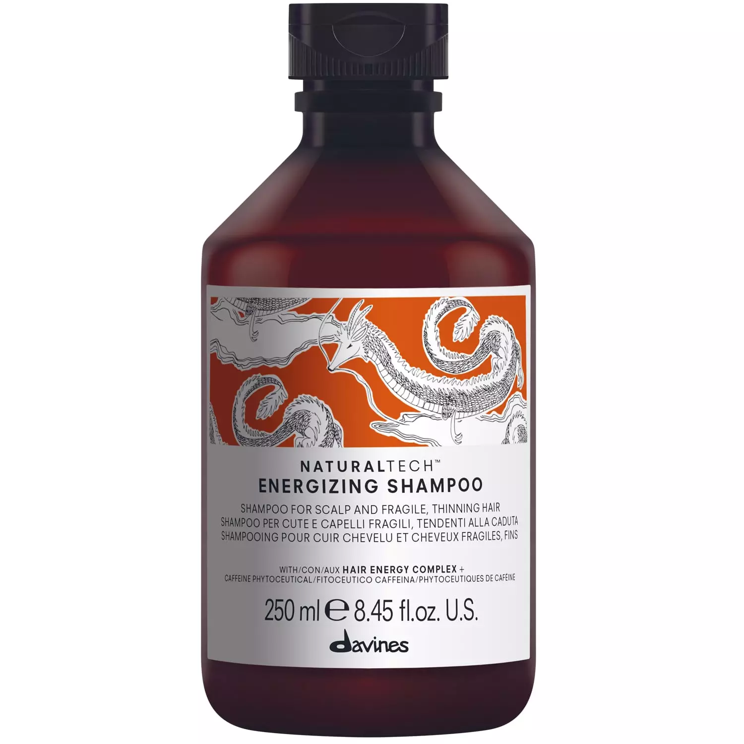 Энергетический шампунь против выпадения волос Natural Tech Energizing Shampoo, 250 мл