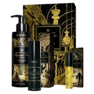 Набор "Русский бал. Полонез": гель для душа 200 мл + масло для волос и тела 100 мл + масло для губ 3,5 мл