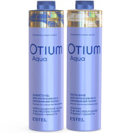 Набор для интенсивного увлажнения волос: Шампунь, 1000 мл + Бальзам, 1000 мл