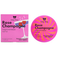 Гидрогелевые патчи для глаз Rose Champagne с экстрактом розового винограда и клубники, 60 шт