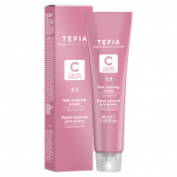 Tefia - Крем-краска для волос с маслом монои, Т 9.23 тонер сахара - Color Creats, 60 мл