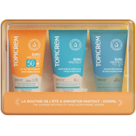 Дорожный набор Sun Protect: молочко SPF50+ 50 мл + желе после загара 50 мл + гель для душа 50 мл Дорожный набор Sun Protect: молочко SPF50+ 50 мл + желе после загара 50 мл + гель для душа 50 мл