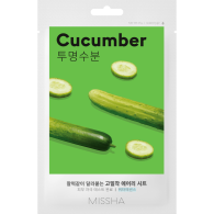 Тканевая увлажняющая маска с экстрактом огурца для сухой кожи Cucumber, 19 г