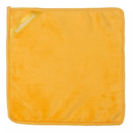 Салфетка для умывания и снятия макияжа желтая, 20 x 20 см