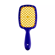 Щетка Superbrush The Original для волос, синяя с желтым, 20,3 x 8,5 x 3,1 см