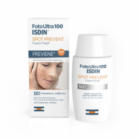 Isdin Foto Ultra 100 Spot Prevent Fusion Fluid SPF 50+ - Флюид для лица солнцезащитный, 50 мл Isdin Foto Ultra 100 Spot Prevent Fusion Fluid SPF 50+ - Флюид для лица солнцезащитный, 50 мл