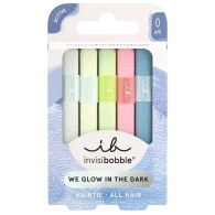 Эластичная резинка для всех типов волос Glow in the Dark, 5 шт