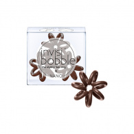 Invisibobble Nano Pretzel Brown - Резинка для волос, цвет коричневый, 3 шт