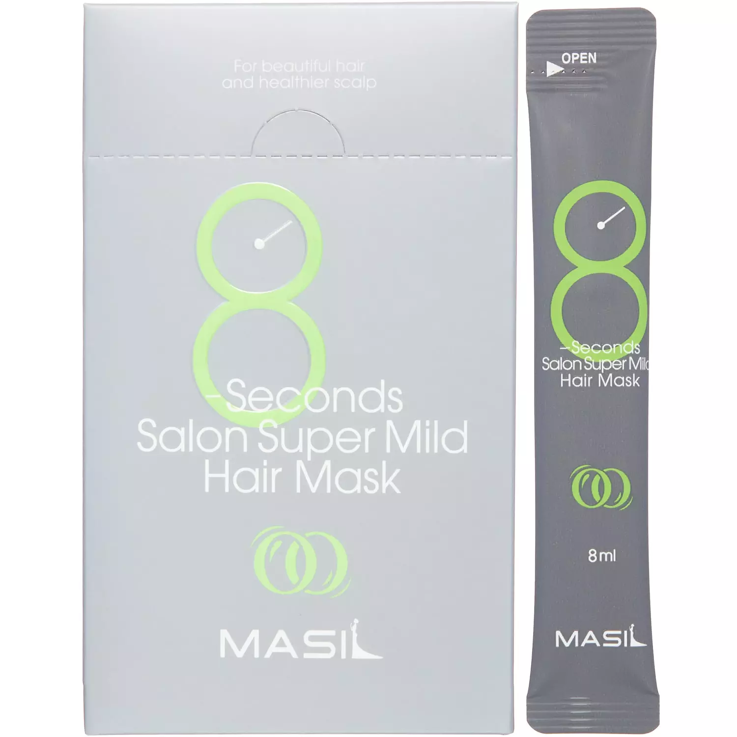 Восстанавливающая маска для ослабленных волос 8 Seconds Salon Super Mild Hair Mask, 20 х 8 мл
