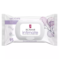 Влажные салфетки с алоэ для интимной гигиены Intimate, 15 шт