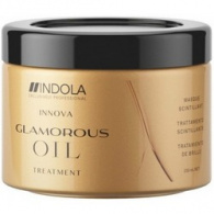 Indola Professional Innova Glamorous Oil Treatment - Восстанавливающая смываемая маска, Сияние для волос, 200 мл Indola Professional Innova Glamorous Oil Treatment - Восстанавливающая смываемая маска, Сияние для волос, 200 мл