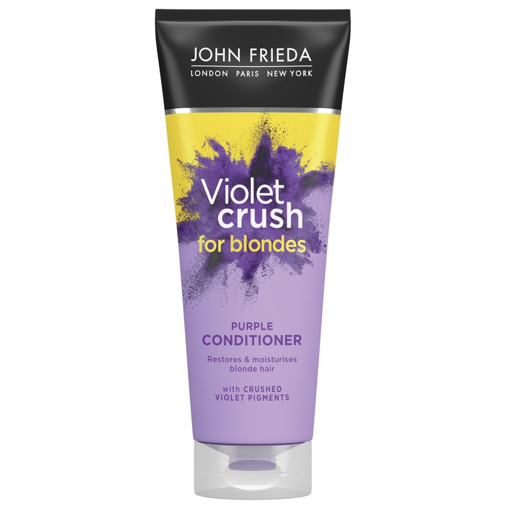 Кондиционер с фиолетовым пигментом для восстановления и поддержания оттенка светлых волос Violet Crush 250 мл