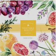 Vegetable Beauty - Подарочный набор натурального мыла №2, Виноград, Инжир, Цветы, Розмарин Vegetable Beauty - Подарочный набор натурального мыла №2, Виноград, Инжир, Цветы, Розмарин