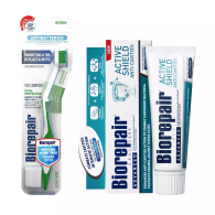 Набор для защиты эмали: Зубная паста, 75 мл + Зубная щетка