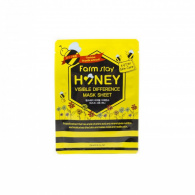 FarmStay Visible Difference Mask Sheet Honey - Маска тканевая с медом и прополисом, 23 мл