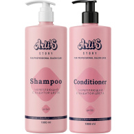 Набор для укрепления и защиты волос: шампунь 1 л + кондиционер 1 л