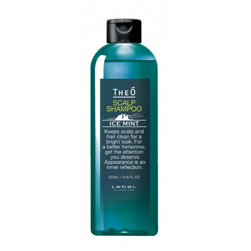 Lebel - Шампунь для роста волос - Theo Scalp Shampoo Ice Mint, 320 мл