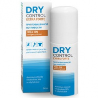 Dry Control Extra Forte - Антиперспирант роликовый от обильного потоотделения 30%, 50 мл Dry Control Extra Forte - Антиперспирант роликовый от обильного потоотделения 30%, 50 мл