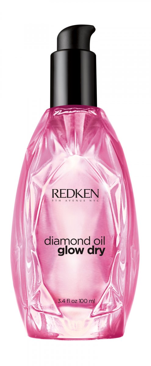 Redken - Масло термозащитное, ускоряющее укладку - Diamond Oil Glow Dry, 100 мл