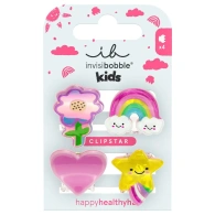 Мини заколки-крабики для волос детские Happy World, 4 шт