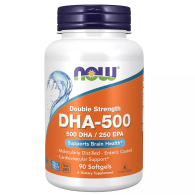 Комплекс DHA 500 мг двойная сила,  90 капсул х 1448 мг
