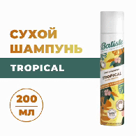 Сухой шампунь для волос Tropical с ароматом тропических фруктов, 200 мл