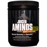 Комплекс аминокислот со вкусом апельсинового сока Universal Nutrition Juiced Aminos Powder, 377 г