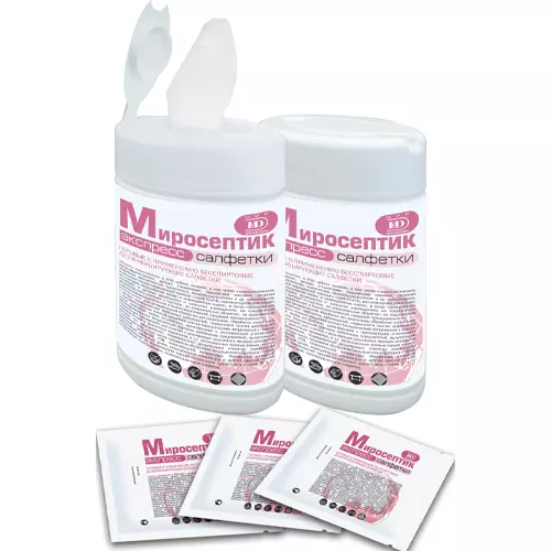 Миросептик экспресс - дезинфицирующие салфетки 1 х 250 шт