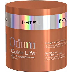 Маска-коктейль для окрашенных волос Otium Color life 300 мл