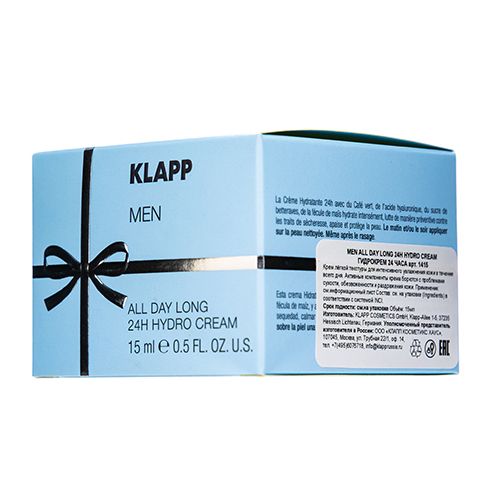 KL1415 Гидрокрем 24 часа MEN All Day Long Hydro Cream 24h 15 мл KL1415 Гидрокрем 24 часа MEN All Day Long Hydro Cream 24h 15 мл