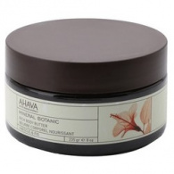 Ahava Mineral Botanic Rich Body Butter Hibiscus & Figa - Насыщенное масло для тела, гибискус и фига, 235 гр Ahava Mineral Botanic Rich Body Butter Hibiscus & Figa - Насыщенное масло для тела, гибискус и фига, 235 гр