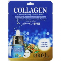 Ekel Collagen Ultra Hydrating Mask - Маска тканевая с коллагеном, 25 г