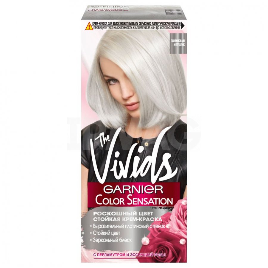 Краска для волос Color Sensation Vivids, 110 мл, Платиновый металлик