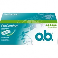 o.b. ProComfort Super Plus - Тампоны женские гигиенические, 16 шт o.b. ProComfort Super Plus - Тампоны женские гигиенические, 16 шт