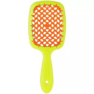 Щетка Superbrush с закругленными зубчиками желто-оранжевая, 20,3 х 8,5 х 3,1 см