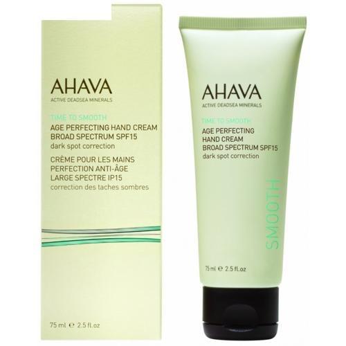 Ahava Time To Smooth Age Perfecting Hand Cream SPF15 - Противовозрастной крем для рук, 75 мл Ahava Time To Smooth Age Perfecting Hand Cream SPF15 - Противовозрастной крем для рук, 75 мл