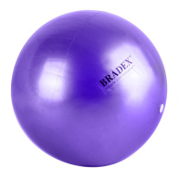 Мяч для фитнеса, йоги и пилатеса "Фитбол", фиолетовый, диаметр 25 см