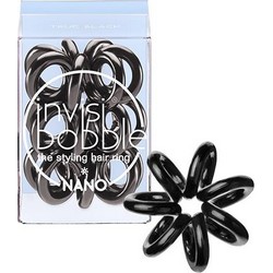 Invisibobble Nano True Black - Резинка-браслет для волос, цвет черный